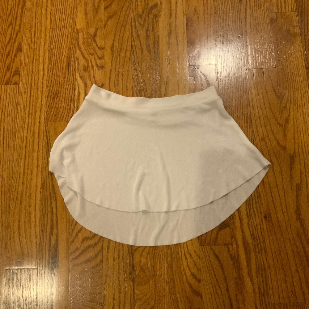 White BulletPointe skirt